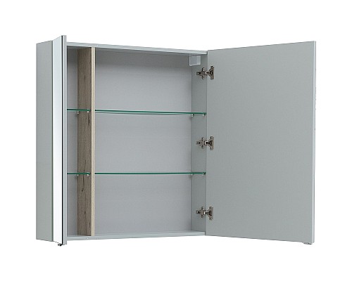 Зеркальный шкаф Aquanet Алвита New 80 277536 Серый матовый