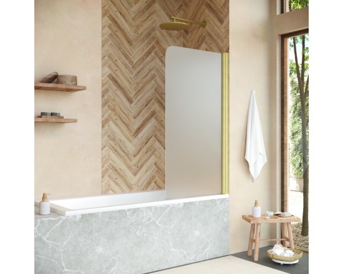 Шторка на ванную EV NOVO 60 03 10 R стекло сатин