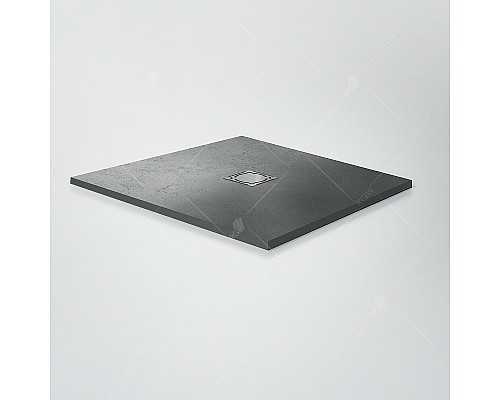 Душевой поддон из искусственного камня RGW Stone Tray ST-G 100х100 16152100-02 Графит