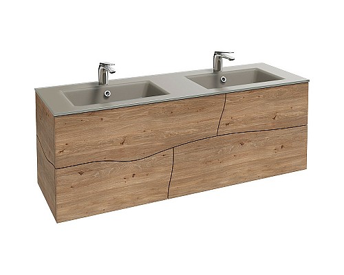 Тумба под раковину Jacob Delafon Sherwood 140 EB1835RU-P6 подвесная Натуральный дуб