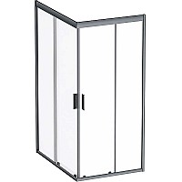 Душевой уголок AM.PM Gem 120х90 W90G-404-120290-BT Черный матовый