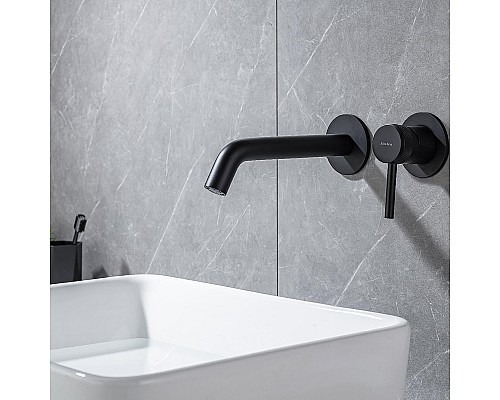 Смеситель для раковины Allen Brau Priority 5.31030-31 Черный матовый