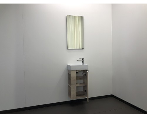 Тумба с раковиной Comforty Матэ 40 00-00000833 подвесная Дуб дымчатый