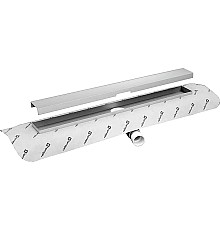 Душевой лоток Radaway RadаDrain 85 5L085A/5R085S с решеткой Steel