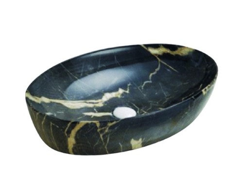 Раковина-чаша SantiLine 61 SL-7030 Черный мрамор