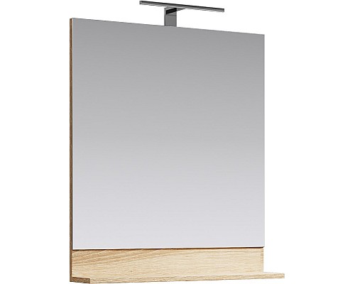 Фостер Панель с зеркалом и светильником AQWELLA FOS0207DS