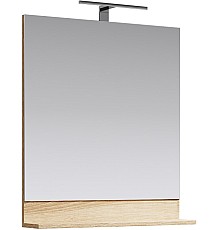 Фостер Панель с зеркалом и светильником AQWELLA FOS0207DS