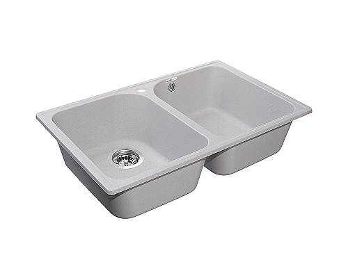 Кухонная мойка GranFest Quarz GF-Z15 Серая Кухонная мойка GranFest Quarz GF-Z15 Серая