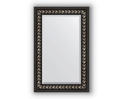 Зеркало Evoform Exclusive 85х55 Черный ардеко