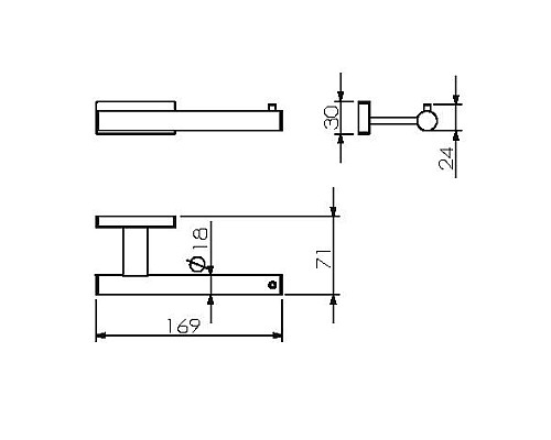 Бумагодержатель без крышки LANGBERGER 10943A