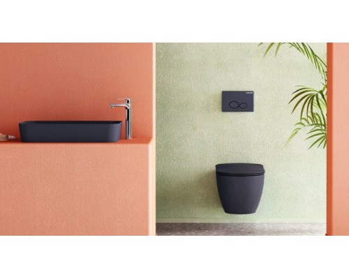 Унитаз Creavit Free FE320-11SM00E-0000 подвесной Черный матовый без сиденья