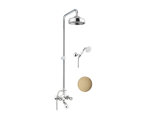 Душевая система Fiore Venere Sky Swarovski® 13ZZ0615 бронза