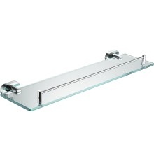 Стеклянная полка Belz B900 Хром