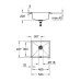 Кухонная мойка Grohe K700 53 Серый гранит