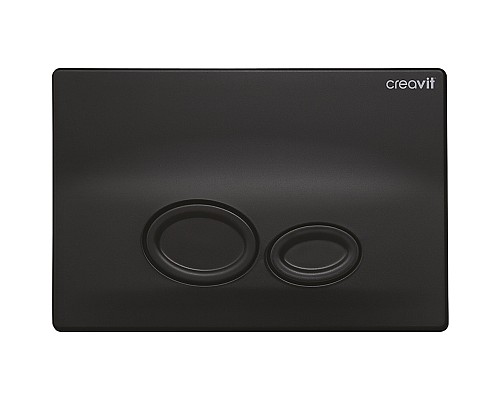 Клавиша смыва Creavit Drop GP2002.01 Черная матовая