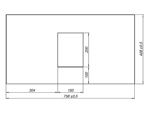 Столешница под раковину Allen Brau Priority 80 1.31010.DG-S Пепел структ