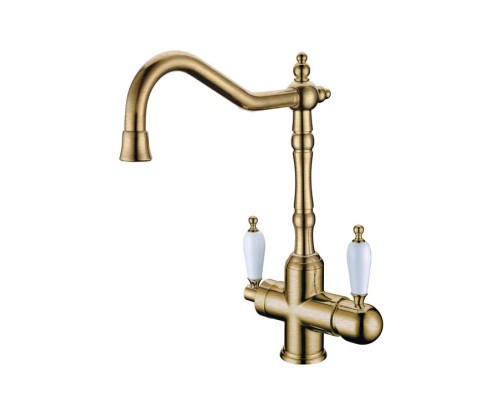 Смеситель для кухни Boheme MEDICI Ripresa 111 бронза