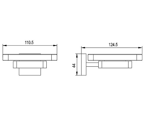 Мыльница Timo Selene 10022/00 хром