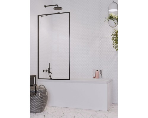 Шторка на ванну Radaway Idea Black PNJ II 100 Frame