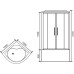 Душевая кабина Royal Bath NRW 100x100 с паром с гидромассажем