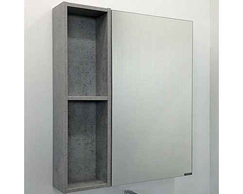 Зеркальный шкаф Comforty Осло 70 00-00006164 Бетон светлый