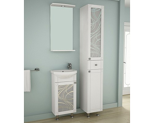 Полукруглая раковина Santek Азов 40 отверстие под смеситель справа 1WH110254