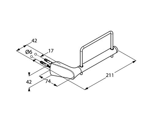 Держатель туалетной бумаги Kludi Ambienta 5397105 Хром