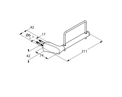 Держатель туалетной бумаги Kludi Ambienta 5397105 Хром