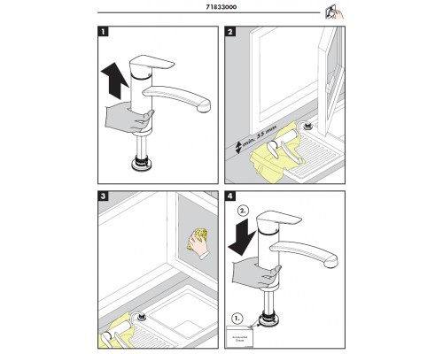 Смеситель для кухни Hansgrohe Logis Хром