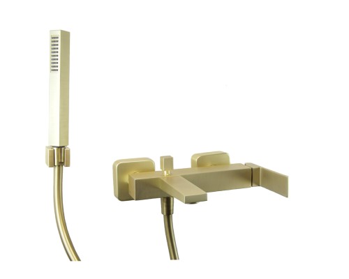 Смеситель для ванны Webert Pegaso PE850101794, матовое золото