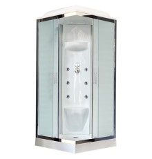 Душевая кабина Royal Bath HP 90х90 с гидромассажем стекло матовое