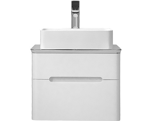 Тумба под раковину Jorno Bosko 60 Bos.01.60/P/W подвесная Белая