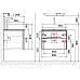 Тумба под раковину Jorno Bosko 60 Bos.01.60/P/W подвесная Белая