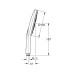 Ручной душ Grohe Rainshower SmartActive 150 Хром