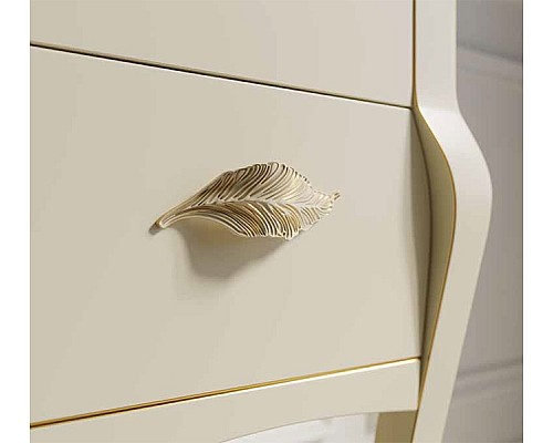 Тумба под раковину Clarberg Borgia 115 BOR0111BG Слоновая кость Патина золото