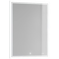 Зеркальный шкаф Jorno Slide 60 Sli.03.60/A с подсветкой с сенсорным выключателем и часами