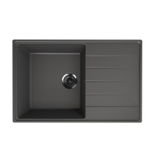 Кухонная мойка Ulgran Quartz мокрый асфальт
