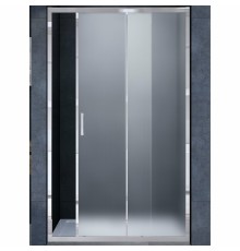 Душевая дверь Vincea Alpha 100 профиль Хром стекло текстурное