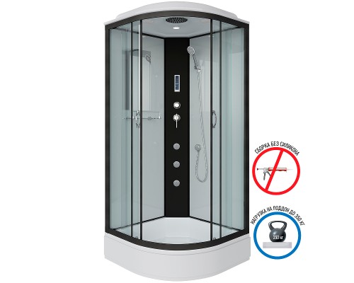 Душевая кабина Niagara Classic 90x90 NG-6701-14F с гидромассажем