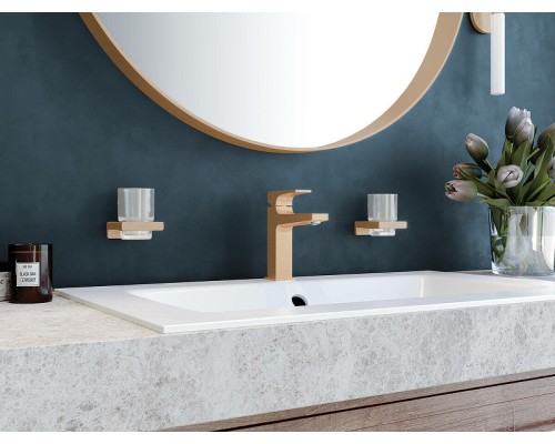 Стакан для зубных щеток Hansgrohe AddStoris 41749140 Шлифованная бронза