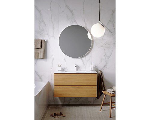 Тумба под раковину Aqwella Accent 100 ACC0110DZ подвесная Дуб золотой