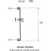 Душевая штанга Remer 319L Хром