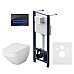 Комплект инсталляция AM.PM Inspire 2.0 с унитазом и клавишей IS450A38.CCC50A