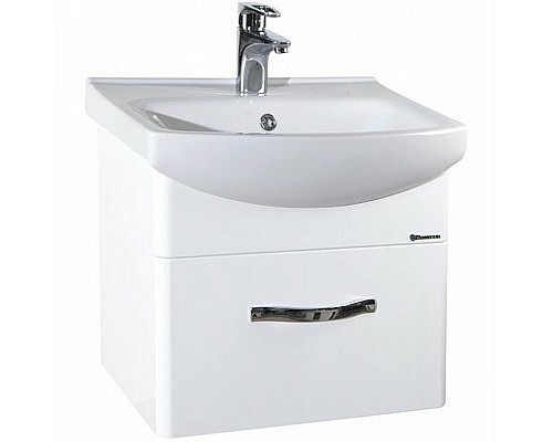 Тумба под раковину Bellezza Анкона 50 4639606090014 подвесная Белая