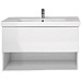 Тумба под раковину Dreja Perfecto 70 99.0807 подвесная Белый глянец