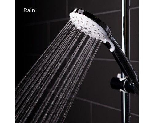 Душевой гарнитур с верхней лейкой белый IDDIS Ray RAYSW3Fi76