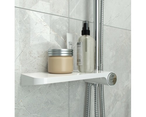 Душевой гарнитур с верхней лейкой белый IDDIS Ray RAYSW3Fi76