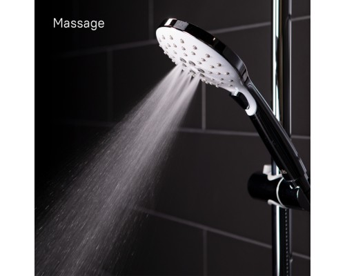 Душевой гарнитур с верхней лейкой белый IDDIS Ray RAYSW3Fi76