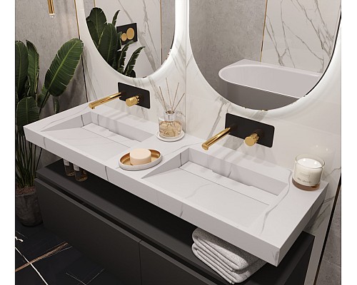 Столешница моноблок Armadi Art Flat CALACATTA