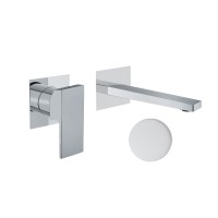 Смеситель для раковины Fiore Kube 100BB7597 белый